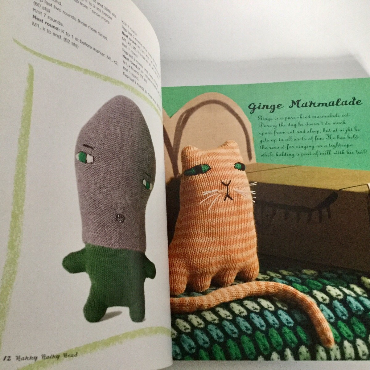 Wilson THE KNITTED ODD-BOD BUNCH Knitted Creatures Paperback