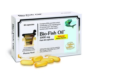 Bio Fish Oil 1000mg by Pharma Nord - 80 or 160 Capsules - Omega 3  Supplement | eBay