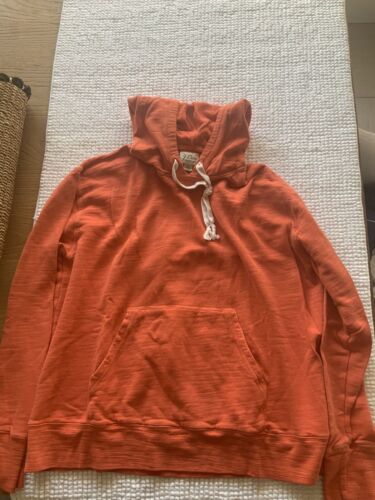Orange J Crew Cotton Sweatshirt || Size: L