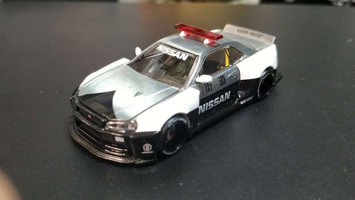 KAIDO HOUSE NISSAN SKYLINE GT-R 2セット Kaido House x Mini GT 1:64 Nissan Skyline GT-R (R34) Kaido