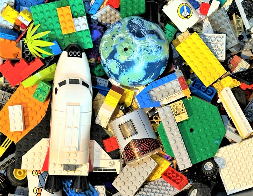LEGO 1 Pound 🔥BUY 9 LBS GET 3 FREE OR BUY 5 GET 1 🧱Bulk Pieces Lot Bricks L521 - Image 3 of 4