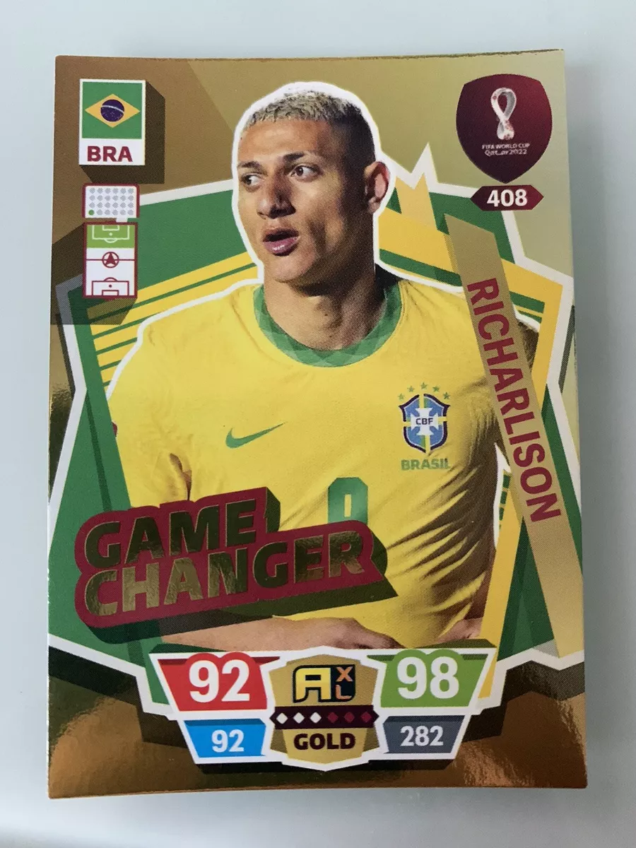 Panini FIFA World Cup Qatar 2022 Adrenalyn XL/GAME CHANGER GOLD #408 Richarlison eBay