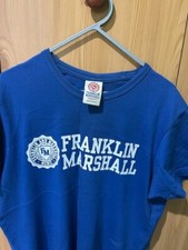 T-Shirt Vintage Années 90 Franklin Marshall - Single Stitch, Gris, Taille L - Fabriqué En Italie