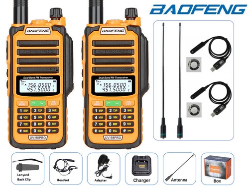 1/2Pcs Baofeng UV98 Pro V/UHF Walkie Talkie Dual-Band Ham Handheld Two-way Radio - Zdjęcie 40 z 62