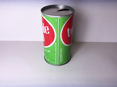 BUBBLE UP LEMON LIME SODA VINTAGE 12oz STEEL CAN FT. WAYNE, IND | eBay