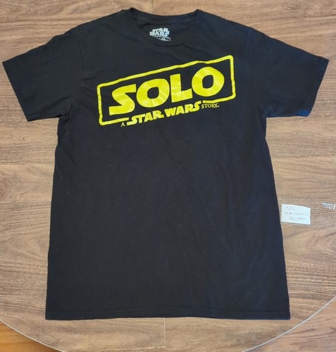 Solo A Star Wars Story Han Solo Movie Black Medium T-shirt