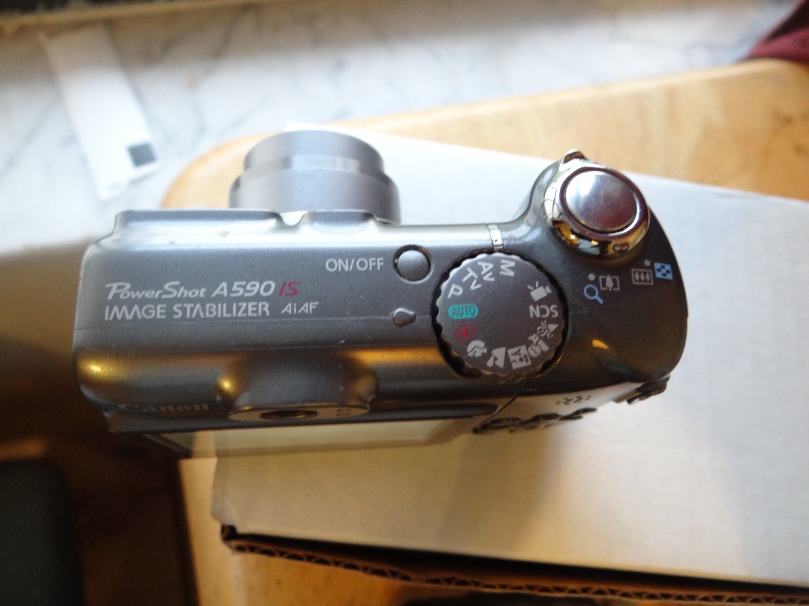 Canon PowerShot A590 IS 8.0MP Digital Camera TESTED WORKS 13803089325