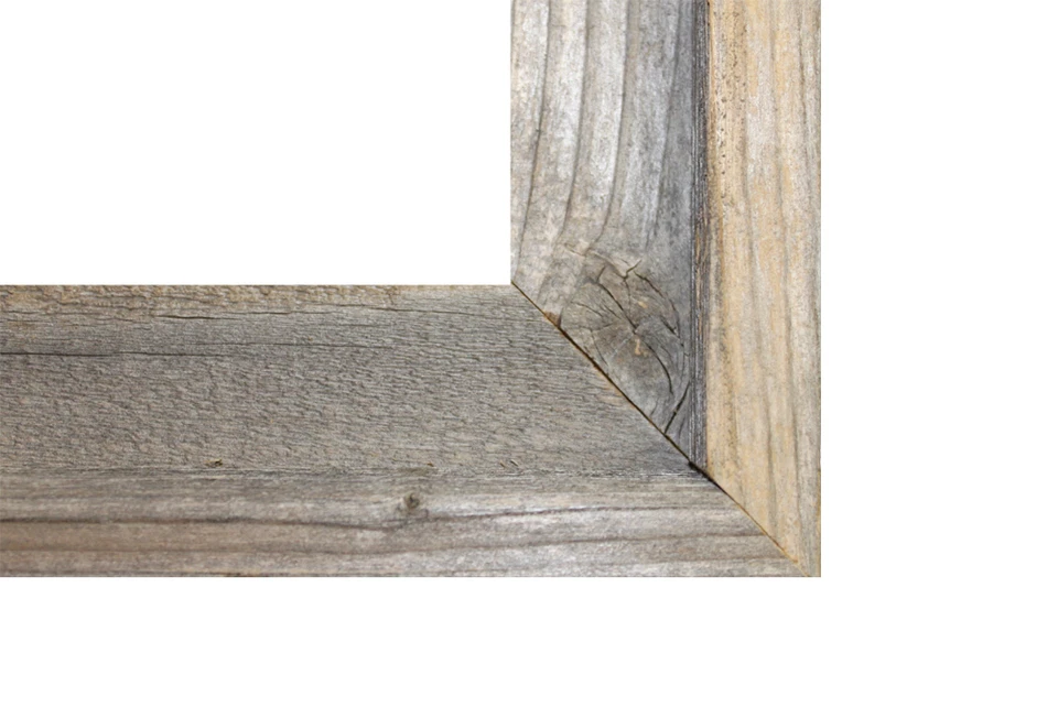 11x14-2" Wide Signature Relaimed Rustic Barn Wood Open Frame (No Glass or Back) - Image 2 of 3