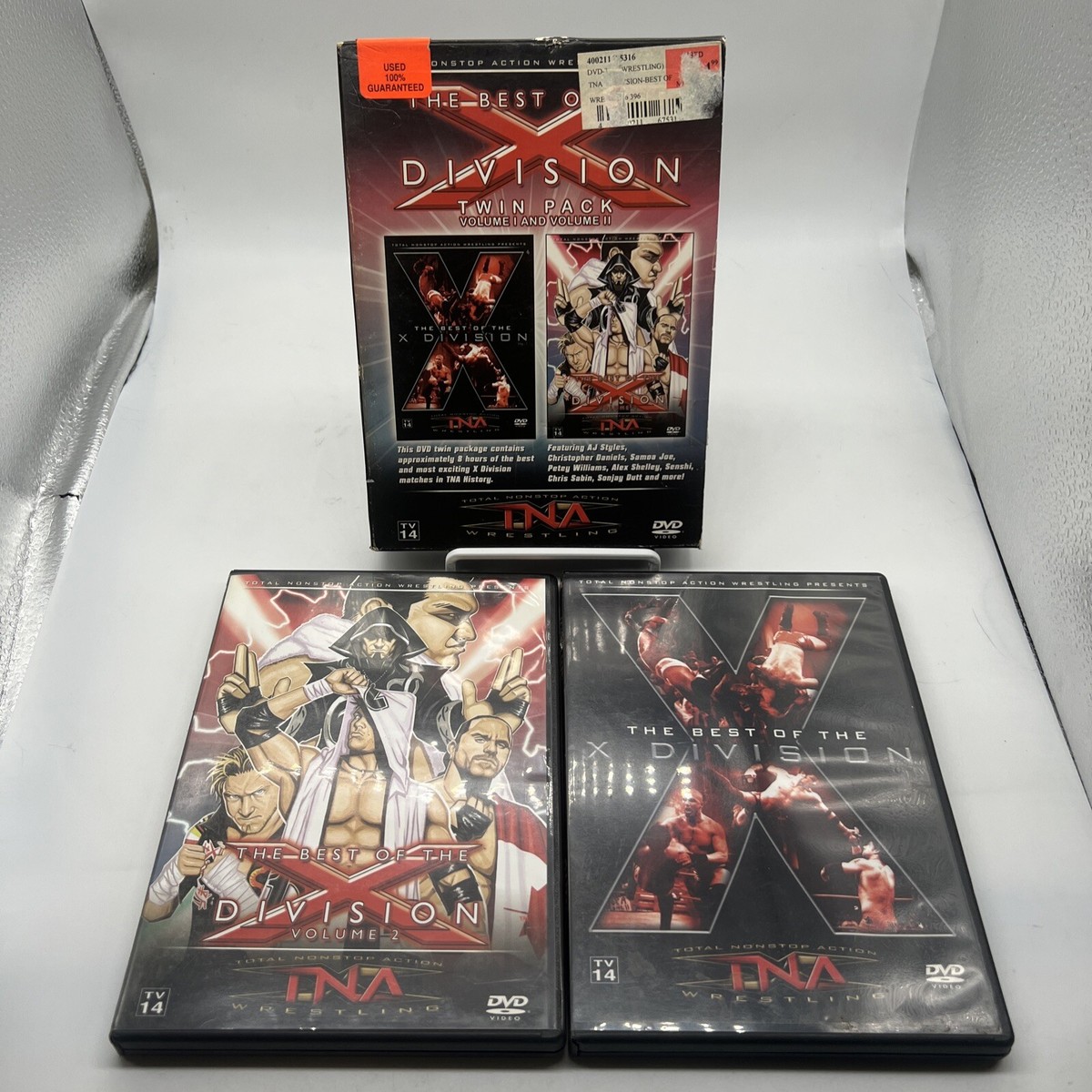 TNA THE BEST OF X DIVISION 1・2セット TNA Wrestling: Best of X-Division Twin Pack Volume 1 and 2 impact