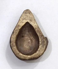 Vintage Bronze Jewelry Die Mold/Mould India Hand Engraved For Jewellery Making