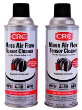 2 Pack CRC Mass Air Flow MAF Sensor Cleaner 11oz Can 05110