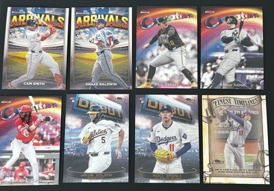 2025 Topps Finest Baseball Inserts - Complete Your Set / Pick a Card