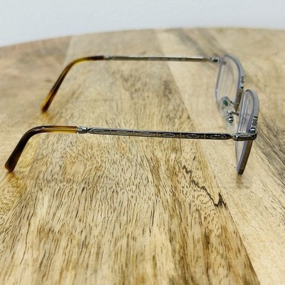 Ray-Ban RB 3717V 2502 Gunmetal Tortoise Eyeglasses Frames 57-18-145 Mens Demo