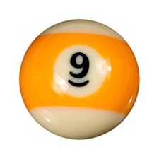 Empire USA 9 Pool Ball Replacement Billiards Ball,2-1/4" 9 single Ball