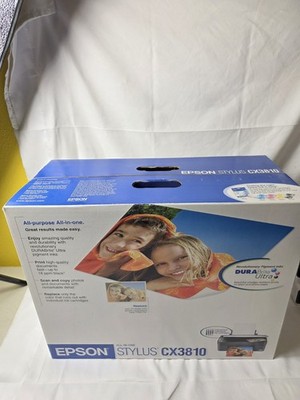 Epson Stylus CX3810 Color Inkjet All Purpose All In One Printer NEW SEALED