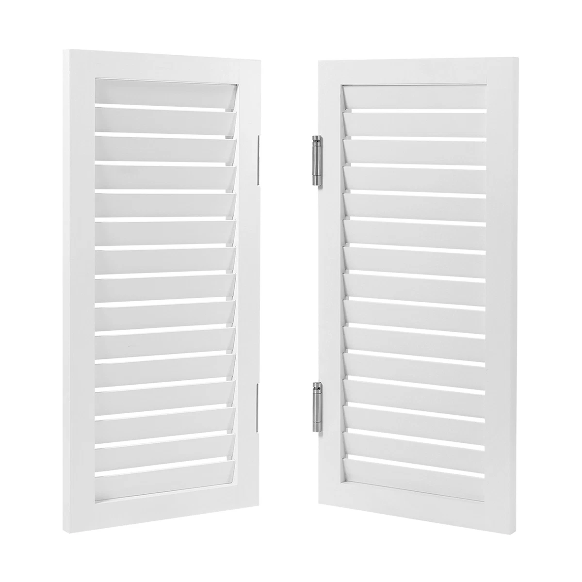 Puerta divisoria doble de madera de pino 35,4 pulgadas H puerta divisoria porche entrada puerta doble
