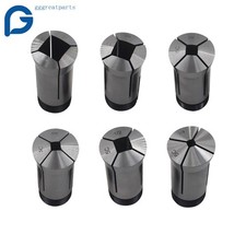 5C Square Collet 6 Pack Set 1/4'', 5/16'', 3/8'', 1/2'', 5/8'', 3/4''