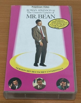 VHS The Unseen Upsets of Mr. Bean - Rowan Atkinson Sehr Gut! Videokassette