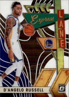 2019-20 Donruss Optic #21 D'Angelo Russell Express Lane B1