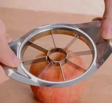 Stainless Steel Apple Corer Slicer - Fruit Peeler Cutter for Pear Easy Cut USA