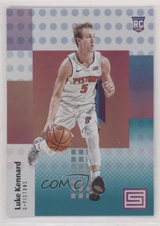 2017-18 Panini Status Rookies Aqua Luke Kennard #112 Rookie RC 0kb5