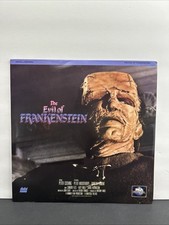 THE EVIL OF FRANKENSTEIN 1992 MCA Laserdisc LD HORROR PETER CUSHING