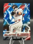 2026 Bowman Chrome - Blue Electric Sluggers Mike Trout /150 #ES-25
