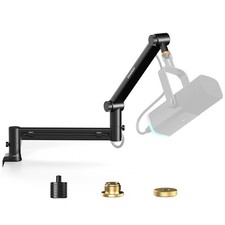 Microphone Arm,AK-58 Desk Low Profile Adjustable Mic Boom Arm Stand,Suitable ...