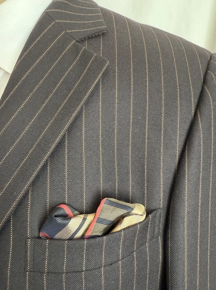 Men’s Gucci Two PCs Suit, Sz38, 100% Wool - Image 2 of 4