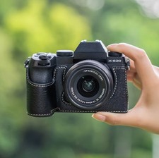 For Fujifilm X-T50 XT50 X-S20 XS20 Camera Bag Leather Dock Case Base Cover shell