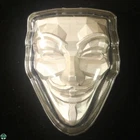 2 troy ounce 0.999 Fine Silver - Guy Fawkes Mask Stackable with Plastic Holder