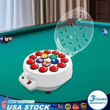 NEW Automatic Pool Balls Cleaner/Snooker Cleaner 16 Balls Billiard Ball Polisher