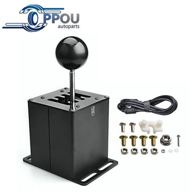 USB PC H Gear Shifter 7+R Sim Racing Game For Logitech G29 G27 G25 Thrustmaster