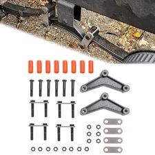 For Double Eye Spring Tandem Heavy Duty Trailer Axle Suspension Shackle Kit