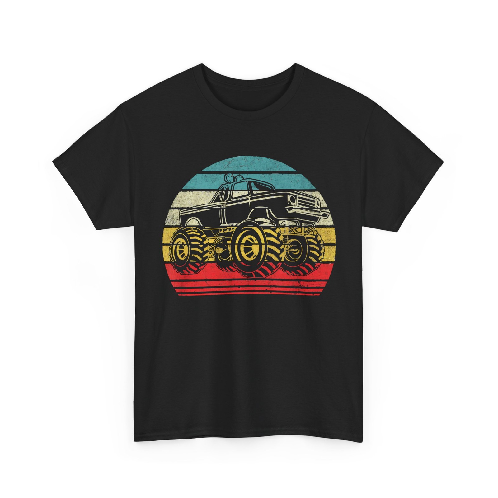 Monster Truck T-Shirt, Monster Truck Racer Racing Lovers Men Boys Shirt