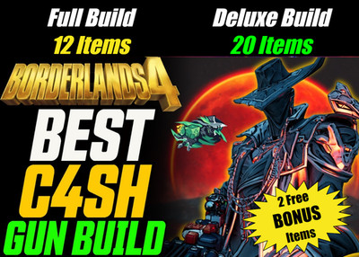 Borderlands 4 GLOAMRE4PER C4SH FULL MOXSY BUILD 12 OR 20 ITEMS + PICK 2 FREE 
