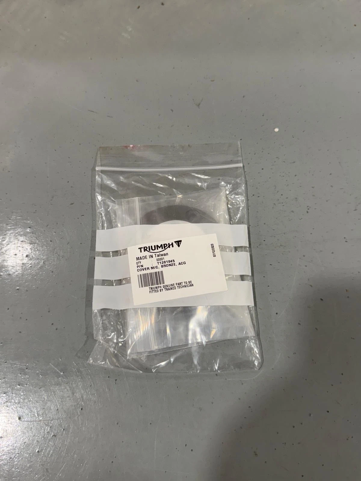 Triumph Bonneville Bronze Cover Engine Cover T1261945 Brand New In Bag