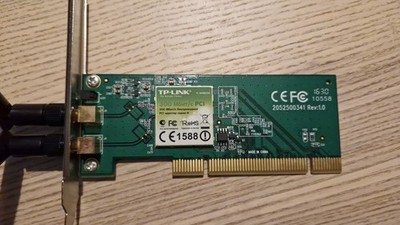 TP-Link 300Mbps Wireless N PCI Adapter TL-WN851ND W-LAN Adapter Mit Antenne