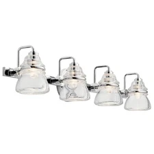 Kichler 45694CH - Talland 4 Light 31" Wide Bathroom Vanity Light - Chrome