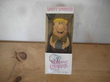 2004 FUNKO WB Hanna Barbera Barney Rubble Bobble Head Holding Bowling Ball NRFB