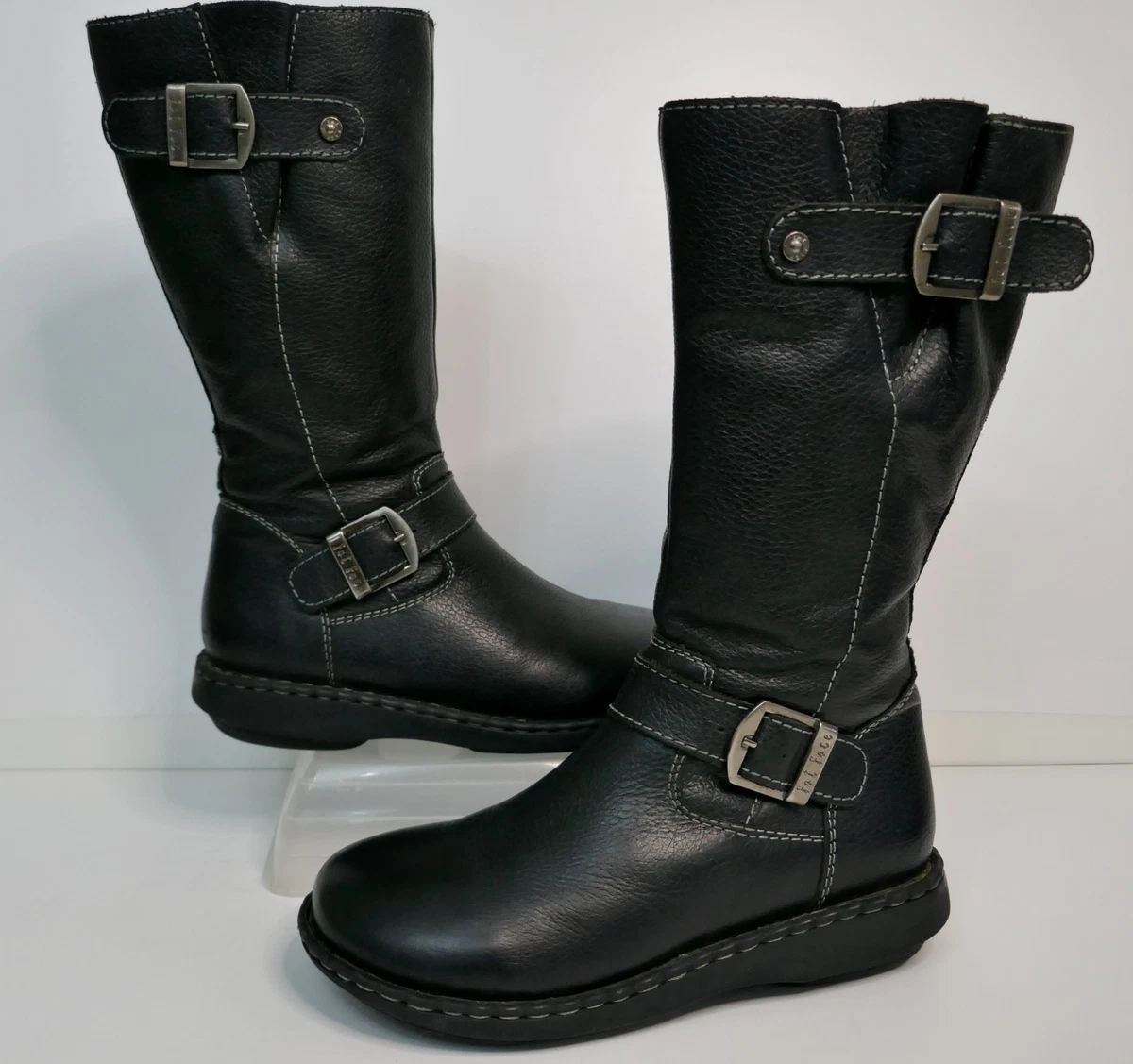 Bottes D'équitation FatFace Femme – Noires, Taille UK 5.5, Cheville, Plates, Très Bon état