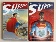 All Star Superman TPB Volumes 1 & 2 Morrison Quietly DC