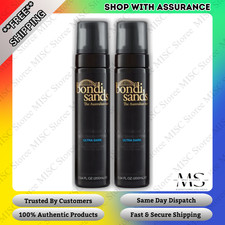 2x Bondi Sands Self Tanning Foam Ultra Dark – Coconut Scent – 200ml – Brand New