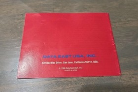 TAG TEAM Wrestling NES Nintendo Game Original Instruction Manual Booklet *ONLY*