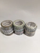 The coffee monsterz co washi tapes Lot Of 8 TCMC
