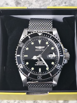Invicta Grand Diver Bastion Automatic 47mm Steel Black 47964 Rare!!! BNIB