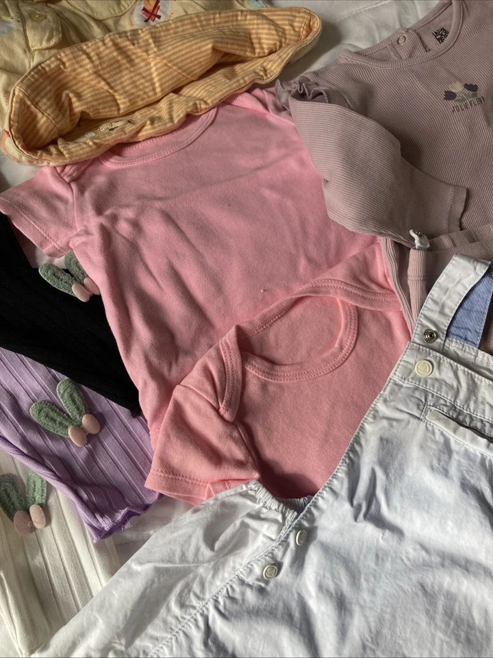 Lot de Filles vêtements bébé 3 à 12 mois - Photo 3/4