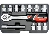 "Yato SteckschlüSselsatz Xs 1/2\" Typ2 12-Tlg YT-38671"