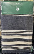 Ralph Lauren Univeristy Blue Ticking Stripe Standard Sham Brand New