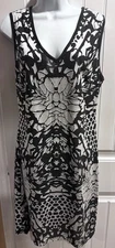 Studio M Sleeveless V Neck Dress, Size XL